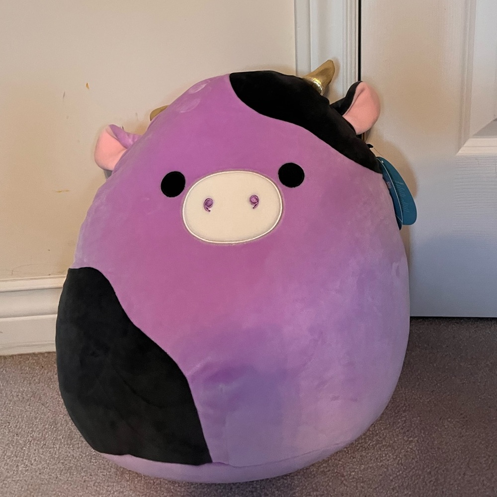 Cow Squishmallow 14" Alexie